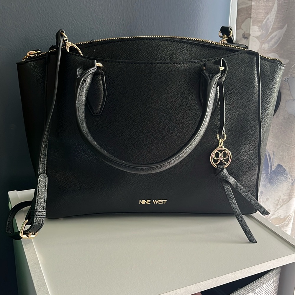 Nine West Black Handbag Black